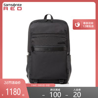 Samsonite/新秀丽双肩包 15寸电脑包简约男士背包HT0（黑色）
