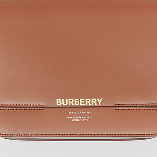 BURBERRY 小号双色皮革格雷丝包80120041