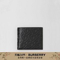 BURBERRY皮革双折钱夹-国际版 80176451（黑色）