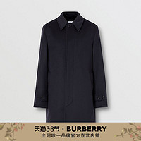 BURBERRY 羊绒混纺轻便大衣 80195761（48、海军蓝）