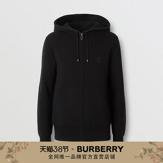 BURBERRY  专属标识羊绒混纺上衣 80233311（L、黑色）