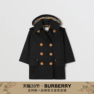 BURBERRY 童装防渗雨棉质Trench 风衣80253461（黑色、14Y ）【报价价格评测怎么样】 -什么值得买