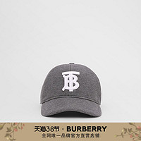 BURBERRY  专属标识平织棒球帽 80285821（M（56-57cm）、深炭灰）