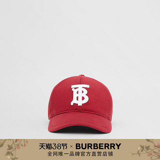 BURBERRY 专属标识图案平织棒球帽 80278341（L(头围 58-59cm)、粉红）