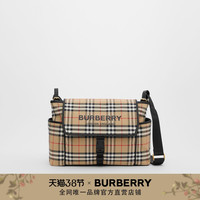 BURBERRY 格纹母婴换洗包 80250391(典藏米色、中)