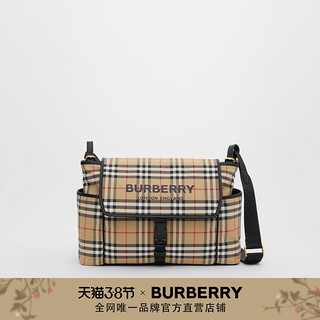 BURBERRY 格纹母婴换洗包 80250391（典藏米色、中）