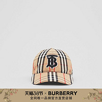BURBERRY  Vintage格纹棒球帽 80275021（S、典藏米色）