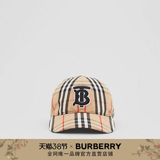 BURBERRY  Vintage格纹棒球帽 80275021（M、典藏米色）