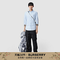 BURBERRY 男装 专属标识牛津衬衫 80245151（S、天蓝色）