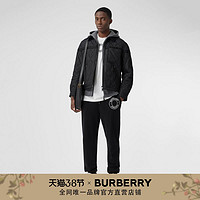 BURBERRY男装 灯芯绒衣领绗缝外套 80340771（S、黑色）