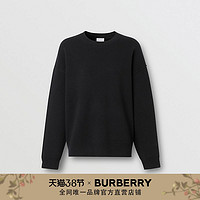 BURBERRY 专属标识羊绒针织衫 80372061（S、黑色）