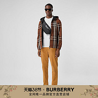 BURBERRY 直筒剪裁徽标棉质卡其裤 80366951（46、驼色）