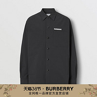 BURBERRY 男装 刺绣球形图案衬衫 80368681（M、黑色）