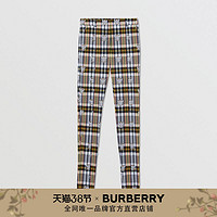 BURBERRY女装 专属标识图案弹力紧身裤 80379251（4、金盏花黄色）