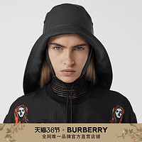 BURBERRY 橡胶涂层棉质渔夫帽 80404131（L、黑色）