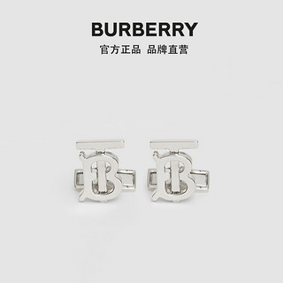 BURBERRY专属标识图案镀钯金袖扣 80131621