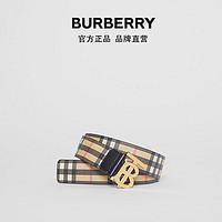 BURBERRY女士格纹专属标识腰带 80189901