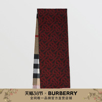 BURBERRY  格纹专属标识羊绒围巾 80224081