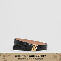 BURBERRY女士专属标识图案皮革腰带 80234391