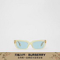 BURBERRY 醋酸纤维长方框太阳眼镜40812621