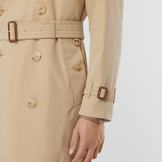 BURBERRY 男装肯辛顿版型 Trench 风衣 80280911（46、蜜色）