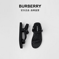 BURBERRY男鞋 徽标提花凉鞋 80310971
