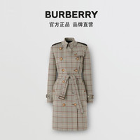 BURBERRY 格纹羊毛 Trench 风衣 80327301