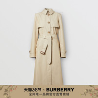 BURBERRY 嘎巴甸Trench风衣 80325931（10、柔黄褐色）