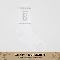 BURBERRY 金属感专属标识图案嵌花袜80367251