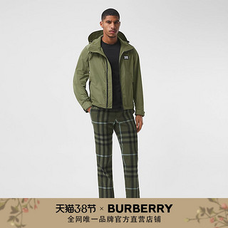 BURBERRY男装 形状记忆塔夫绸便携式外套 80261261（M、橄榄色）
