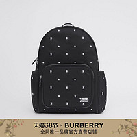 BURBERRY儿童 星辰拼专属标识图案双肩包 80371371（黑色）