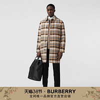 BURBERRY 格纹混纺轻便大衣 80394751（46、典藏米色）