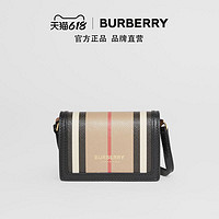 BURBERRY 环保帆布卡片夹（含可拆背带）80387921（典藏米色）