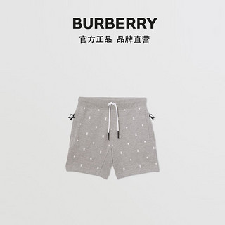 BURBERRY童装 星辰拼专属标识印花短裤 80385171（灰色、10Y ）