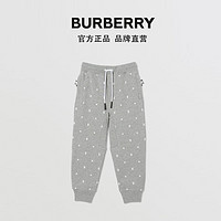 BURBERRY童装 星辰拼专属标识印花慢跑裤 80385091（灰色、6Y ）