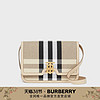 BURBERRY TB中号格纹拼专属标识锁扣包 80398571