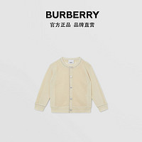 BURBERRY 童装 专属标识图案针织羊绒开衫80396591（象牙色、14Y ）