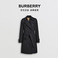 BURBERRY 女装 肯辛顿版型中长款风衣 80279251（10、午夜色）