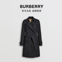 BURBERRY 女装 肯辛顿版型中长款风衣 80279251（10、午夜色）