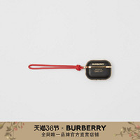 BURBERRY 印花羔羊皮 AirPods Pro保护套 80367311（黑色）