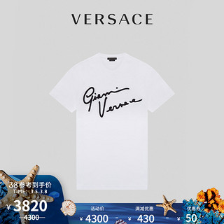 VERSACE/范思哲GV Signature男士T恤A85162-A228806（M、黑色）