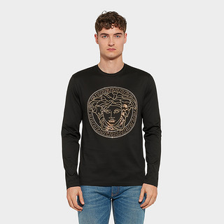 VERSACE/范思哲男士长袖T恤A77990-A201952（3XL、黑色）