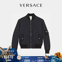 VERSACE/范思哲Barocco Mosaic印花双面飞行员夹克A88323-1F00440（46、5W060）