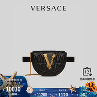 VERSACE/范思哲Virtus绗缝女士腰包DV3G984-DNATR4