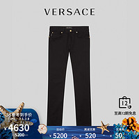 VERSACE/范思哲男士牛仔裤A81832-A236104（32、黑色）