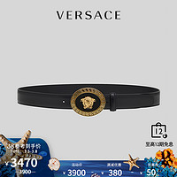 VERSACE/范思哲美杜莎男士腰带DCU4949-DVTP1（黑色、95cm）