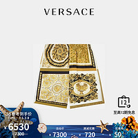 VERSACE/范思哲男士Barocco Mosaic印花真丝短裤A86432-1F00403