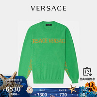 VERSACE/范思哲男士Logo提花针织衫A89056-A237551