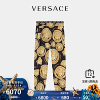 VERSACE/范思哲春季新品Medusa Amplified印花长裤A88538-1F00539（48、5B000）