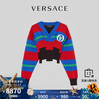 VERSACE/范思哲女士羊毛针织衫A87620-A237031（42、A3704）